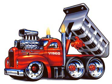 VIBCO Big Bertha Vibrator Truck - Art by Rohan Day